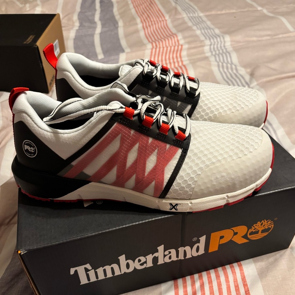Timberland PRO Radius Composite Safety Toe Shoes–PRO Flex–HoverSpring Foam 11.5M
